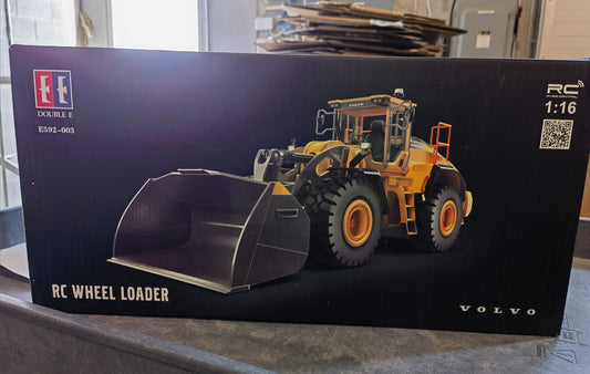 Second Hand L260H Loader 1/16 Double Eagle E592 RC Loader Remote Control Car Light Sound