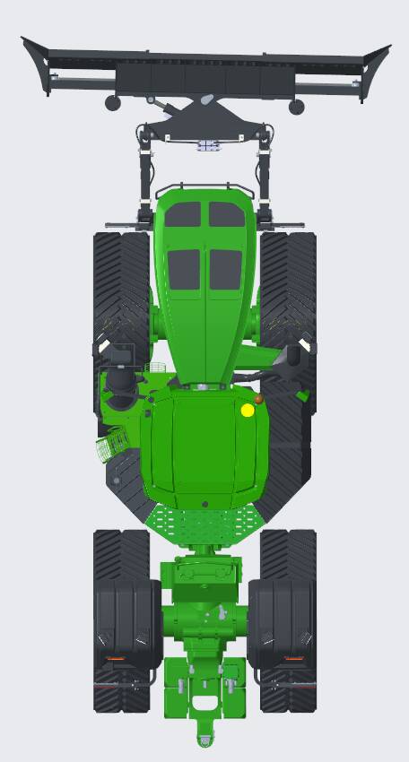 Eyewhale Deposit New Product ! 1/14 X-830 Tracked Tractor RC Model with PL18EV Radio Control