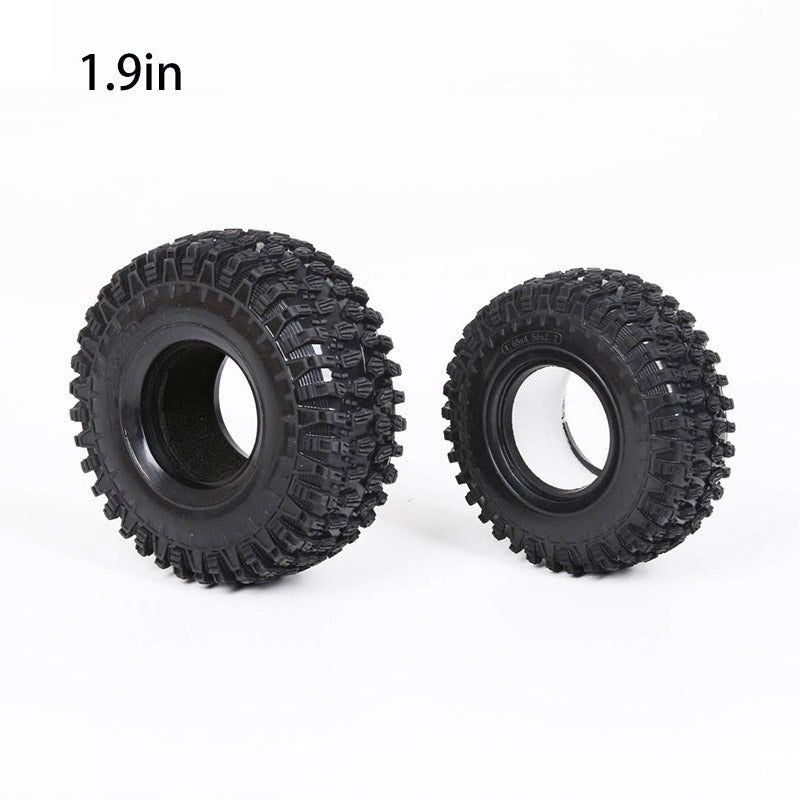 YIKONG Aluminum Alloy 1.9/2.2 Inch Wheel Hubs Tyres Tires for 1/10 RC Crawler Car Model Accessories