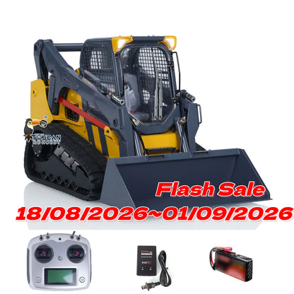 Flash Sale Fast Shipping 1/14 RC Hydraulic Skid-Steer Loader SM770 RTR Radio Control Construction Vehicle