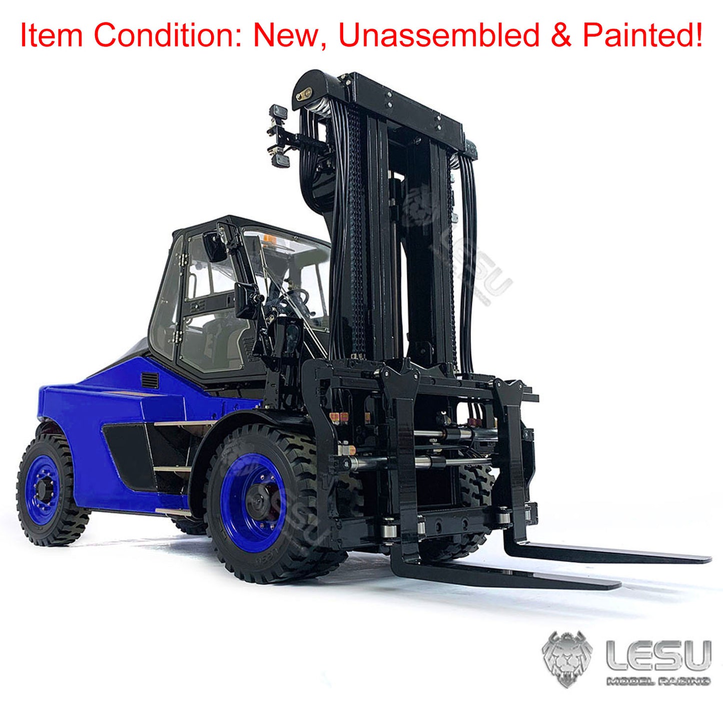 LESU 1/14 Aoue LD160S RC Unassembled Metal Hydraulic Forklift A0014