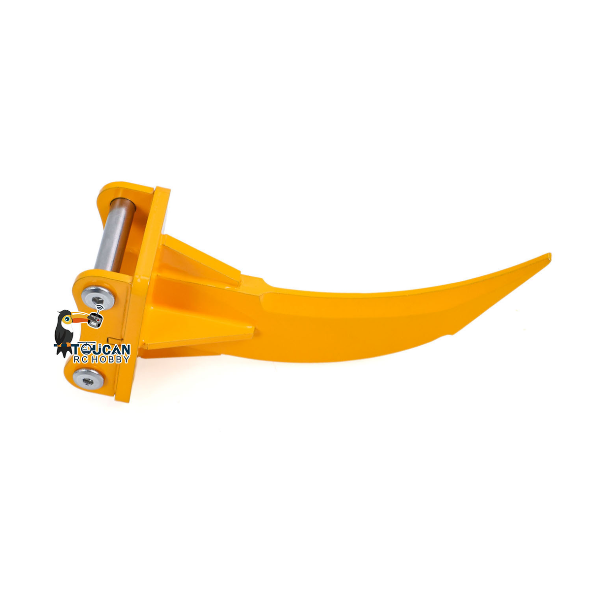 1/12 RC Hydraulic Excavator Metal Trapezoidal Bucket Narrow Toothless Toothed Grille Rake Attachment for 323GX Digger Construction Vehicle