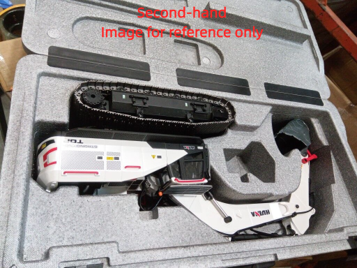 Second Hand US Stock 1/14 HUINA RC Metal Excavator Model Toys 1594 Radio Control Digger Light Sound Battery