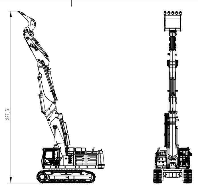 Metall 1/14 374F Hydraulische RC Bagger Fernbedienung Engineering Fahrzeuge RTR
