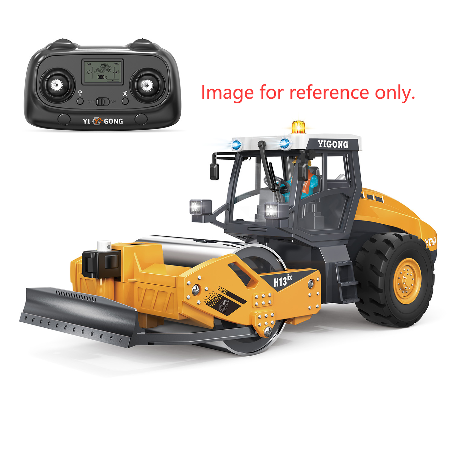 Deposit Pre-order Hydraulic RC Road Roller 131 Remote Control Construction Vehicles New Product Radio System