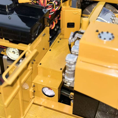 TOUCAN RC HOBBY 1/14 Metal Remote Control Hydraulic Tracked Excavator 385CF RC Digger Brushless Motor Light System Flysky PL18EV LITE Radio
