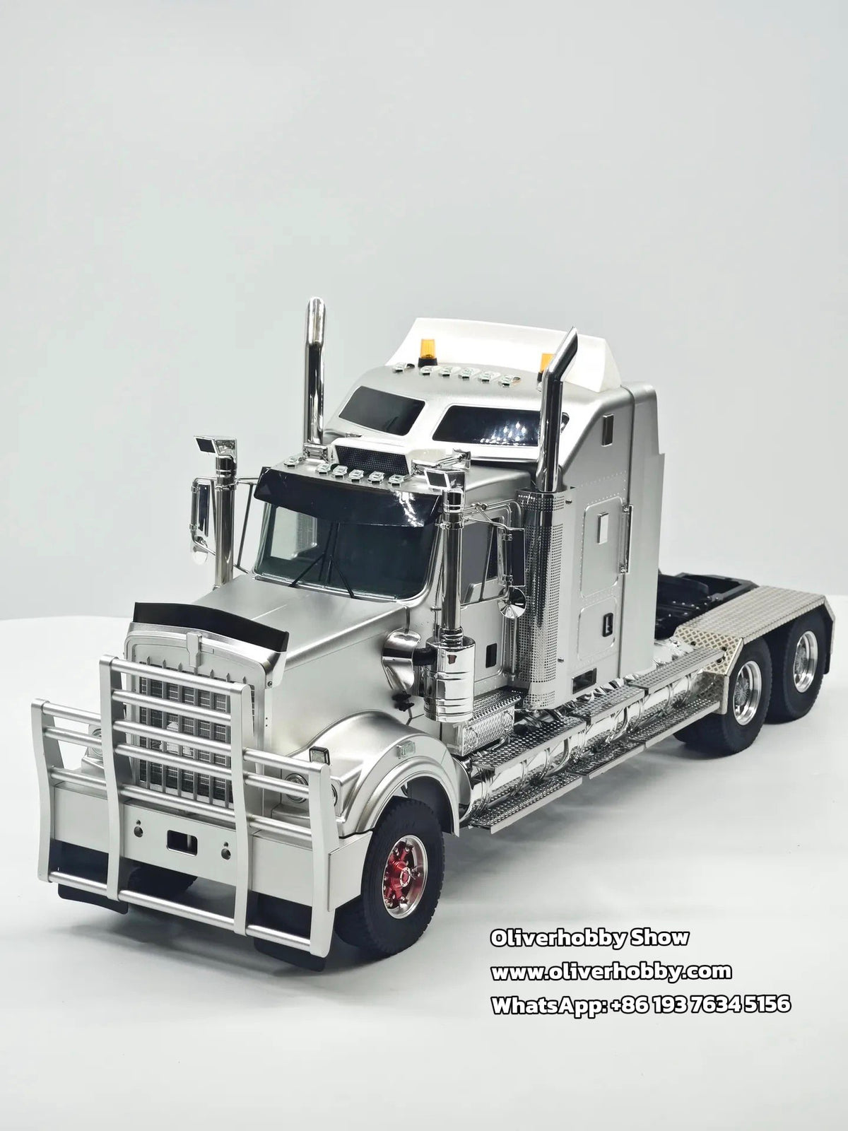 2 Speed W509 1/14 6x4 Metal Radio Control Tractor Truck JDM 518KS RC Lorry Car Motor No ESC Radio Light Sound System ARTR Model