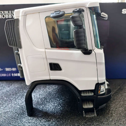 DoubleE Scania G540 Painted Plastic Cabin S023-002 Light System for 1/14 RC Hydraulic Dumper Truck DIY Tipper Model