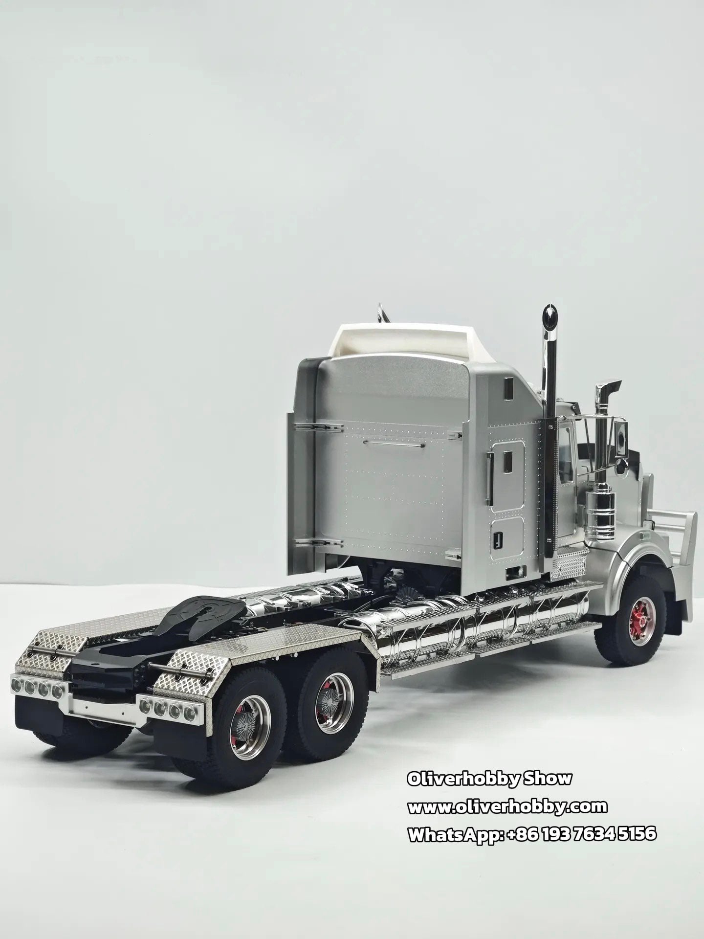 2 Speed W509 1/14 6x4 Metal Radio Control Tractor Truck JDM 518KS RC Lorry Car Motor No ESC Radio Light Sound System ARTR Model