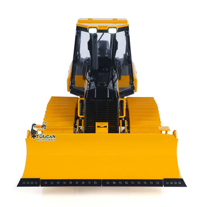 BSM D3 RC Bulldozer Front View Detailed Cab and Blade Structure