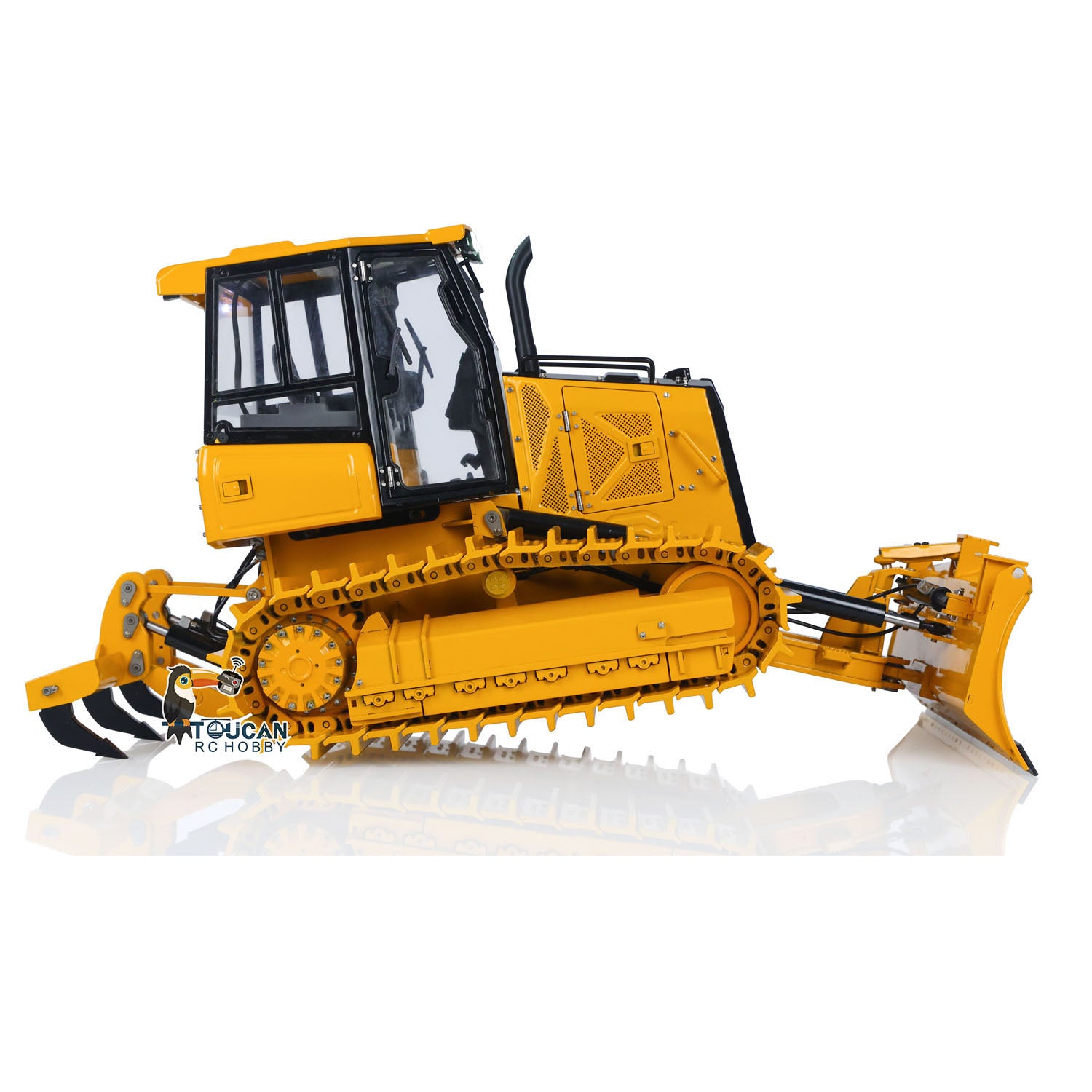 BSM D3 1/12 RC Construction Bulldozer Full Metal RTR Model