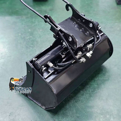 MTM Metal Hydraulic Tiltable Rotable Bucket Telescopic Boom Claw for 1/14 EC380 946 RC Hydraulic Excavator Digger