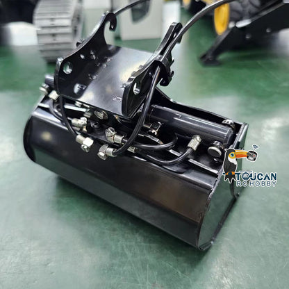 MTM Metal Hydraulic Tiltable Rotable Bucket Telescopic Boom Claw for 1/14 EC380 946 RC Hydraulic Excavator Digger