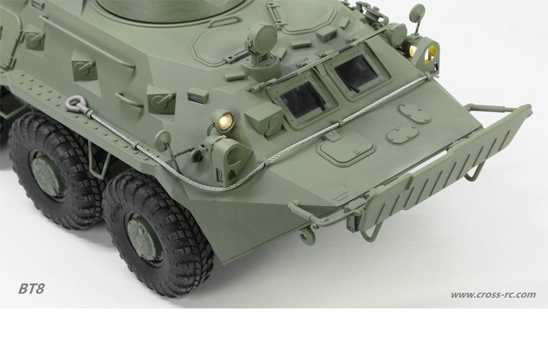 CROSSRC 1/12 8X8 BT8 Amphibious RC Armored Military Transport Vehicles KIT