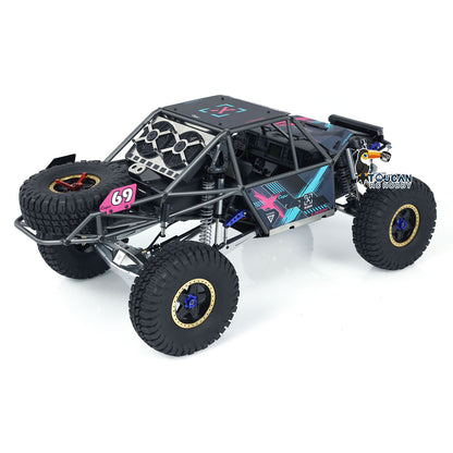 CAPO QueenX 1/8 4x4 metal RC crawler top front view