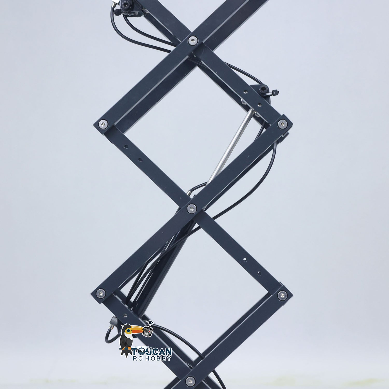 CUT 1/14 metal hydraulic RC scissor lift work platform detail