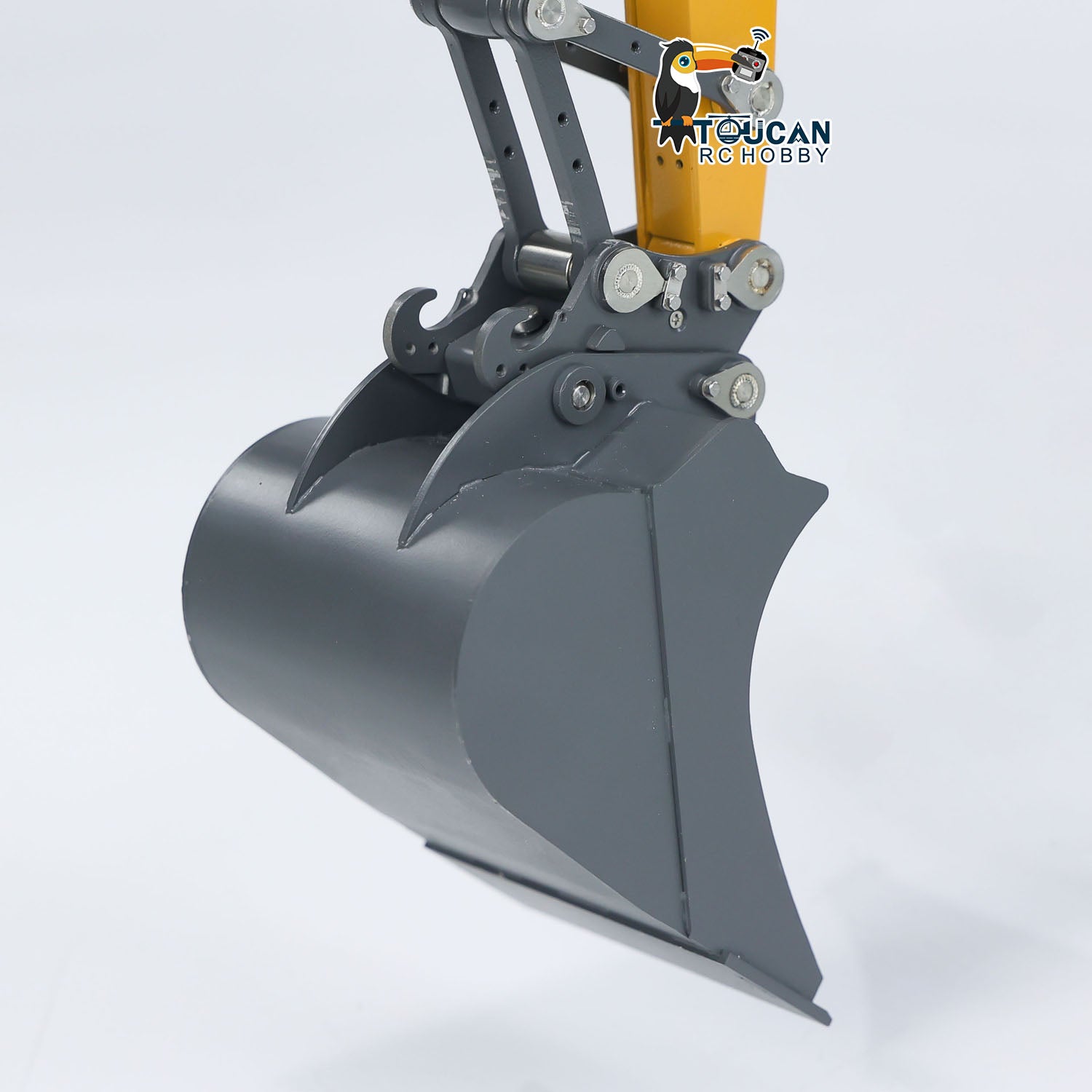 CUT 914 RC Hydraulic Excavator Bucket Heavy Duty Metal Detail