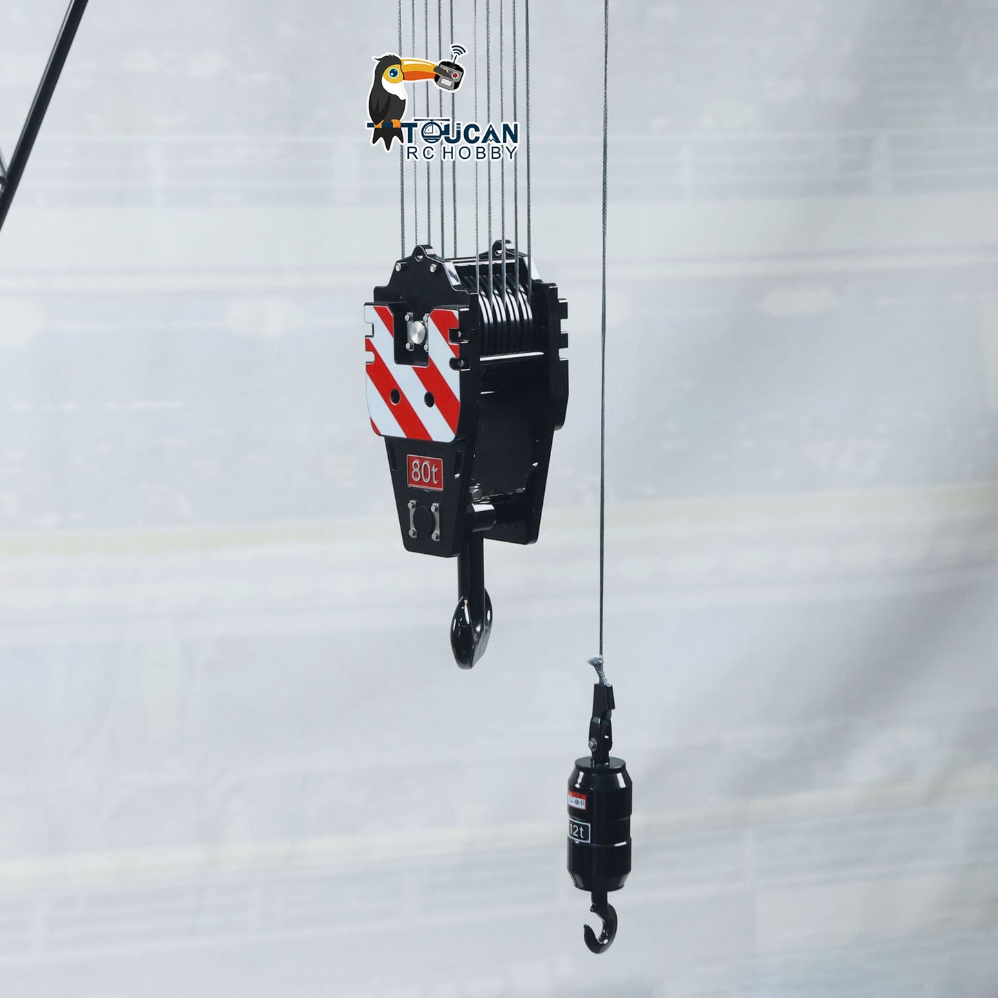 CUT C1200 Hydraulic Crane Heavy Duty Hook Lifting System Detail