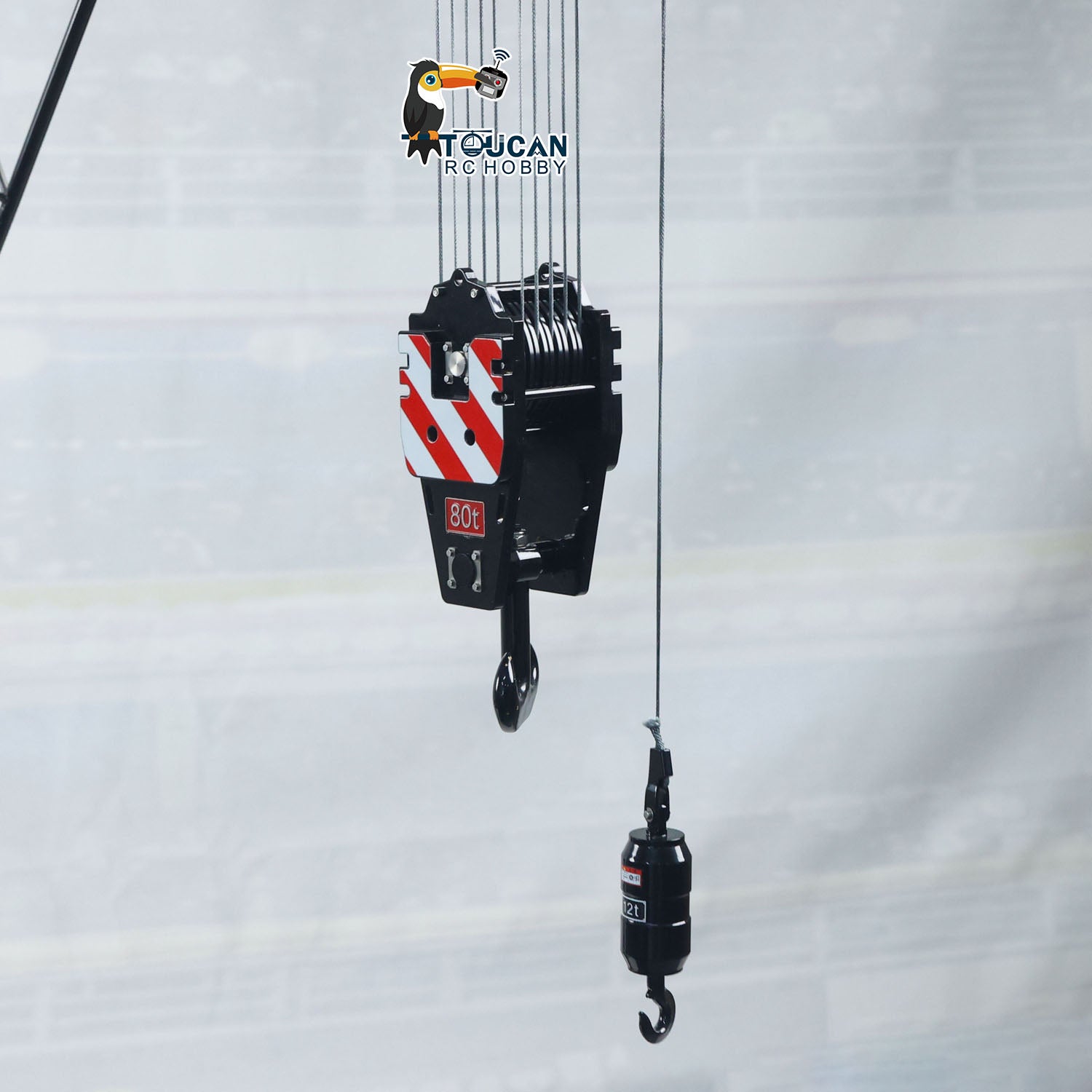 CUT C1200 Hydraulic Crane Heavy Duty Hook Lifting System Detail