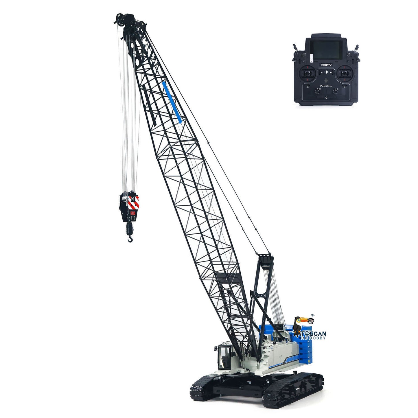 CUT C1200 1/14 Metal Hydraulic Tower Crane 64kg Class Heavy Duty Model