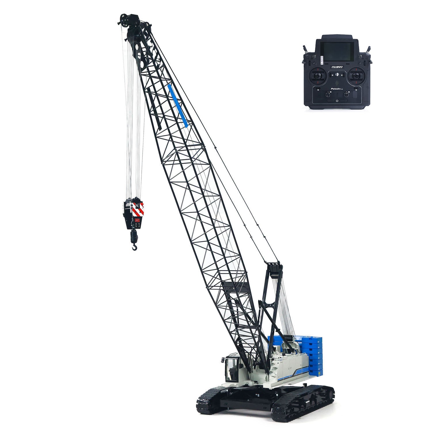 CUT C1200 1/14 Metal Hydraulic Tower Crane 64kg Class Heavy Duty Model