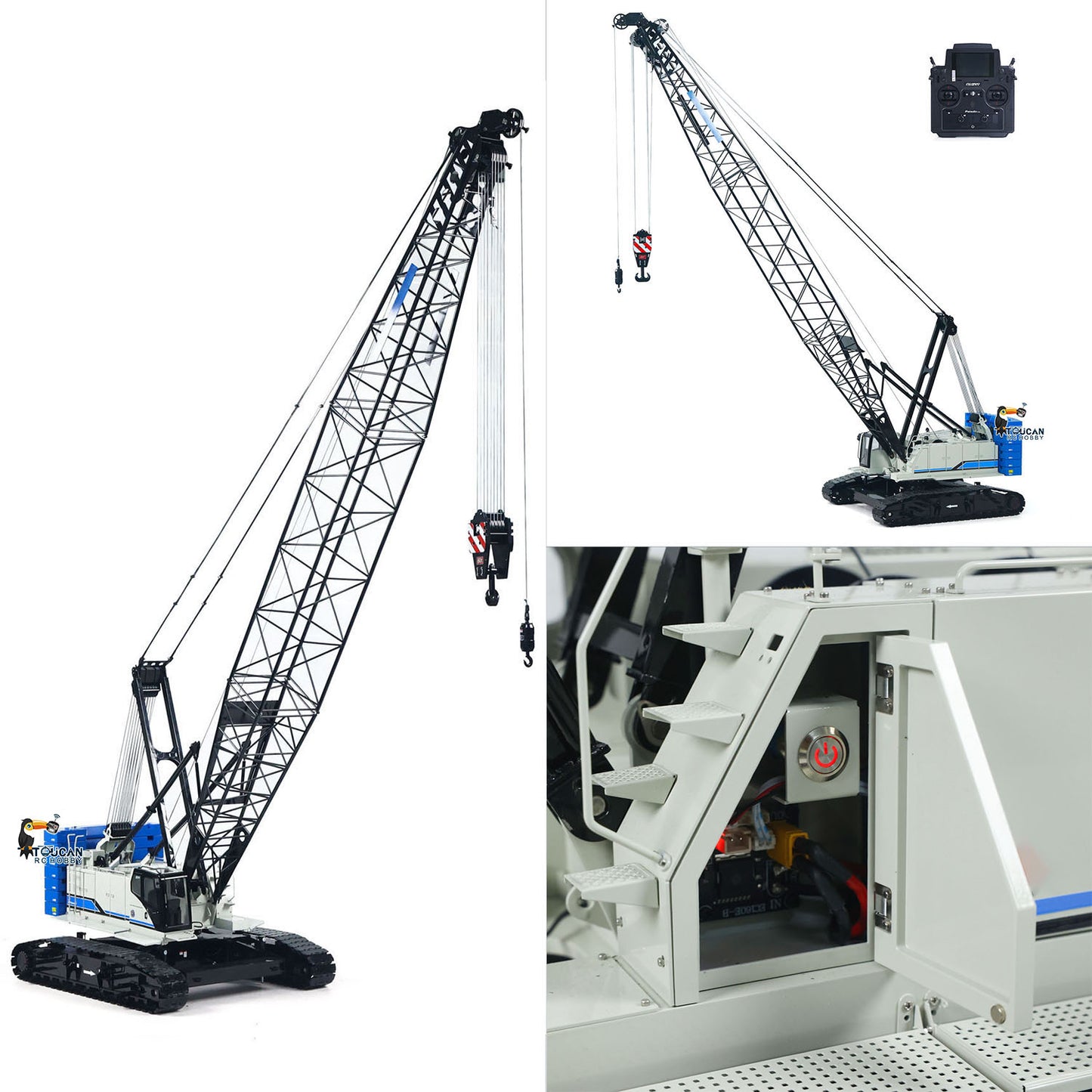 CUT C1200 Crawler Crane Planetary Gearbox Brushless Motor Drive System Detail