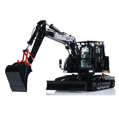 CUT LR914 1/14 RC Hydraulic Excavator Metal Digger Front View RTR Model
