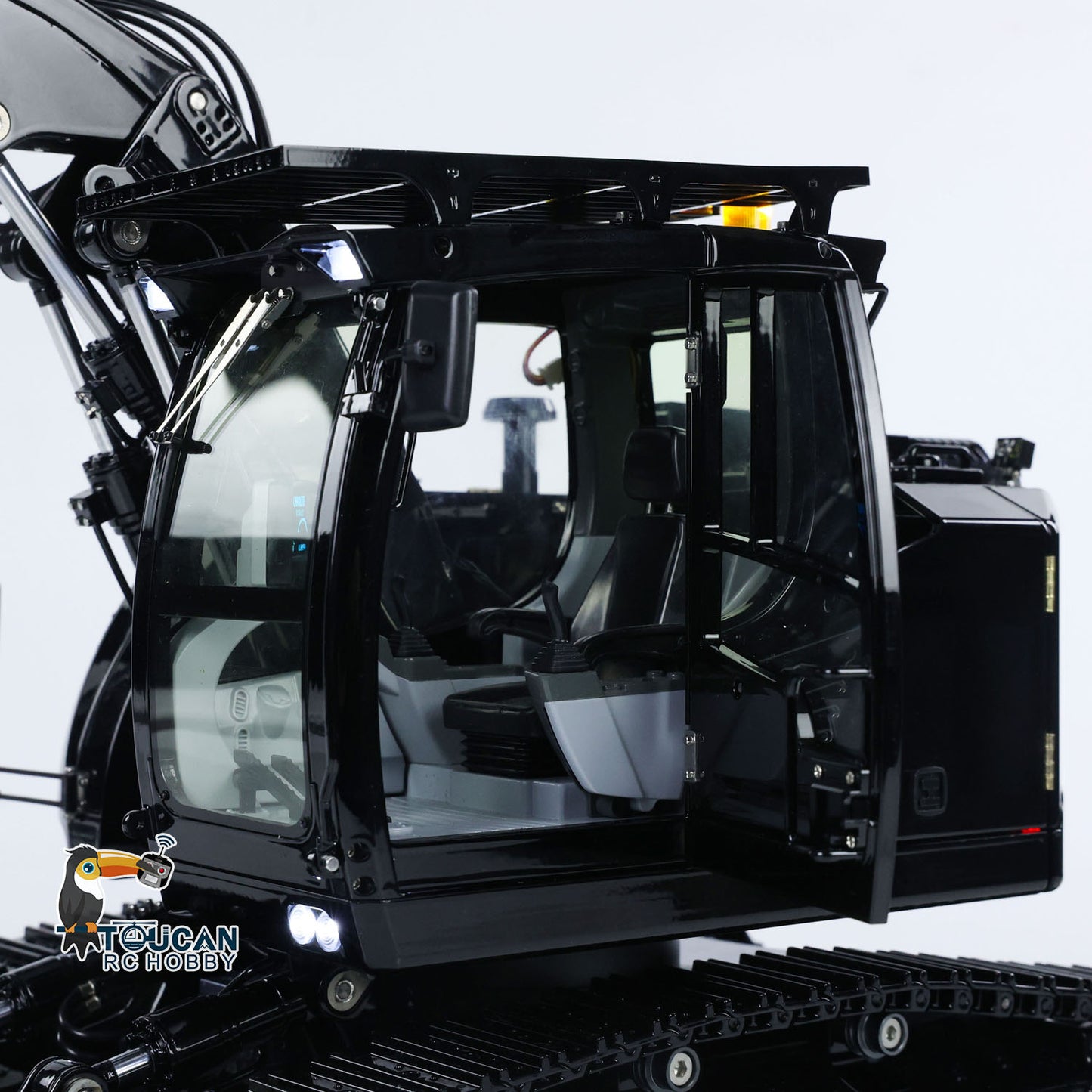 CUT LR914 RC Excavator Cab Overall Metal Protection Structure Detail