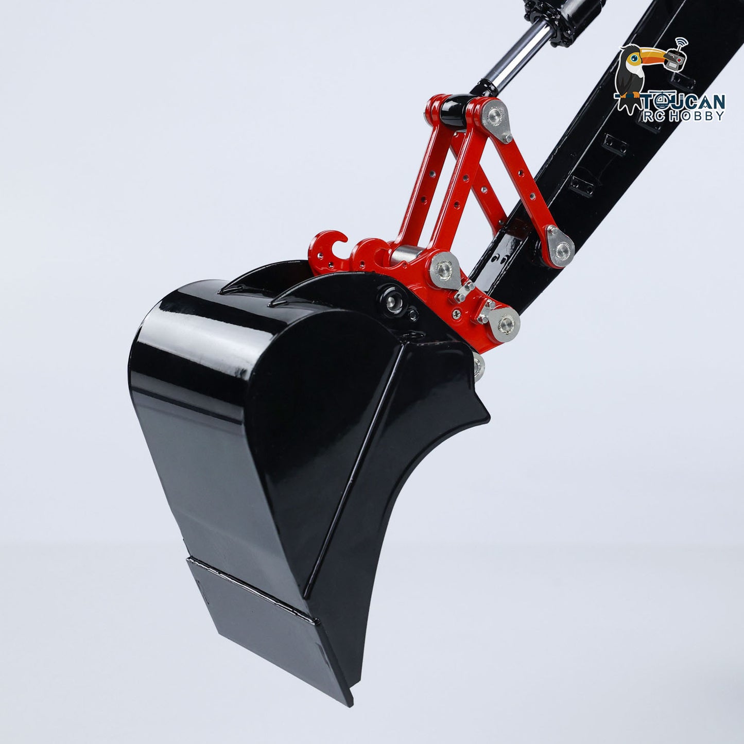 CUT LR914 RC Hydraulic Excavator Heavy Duty Bucket Metal Detail Close Up