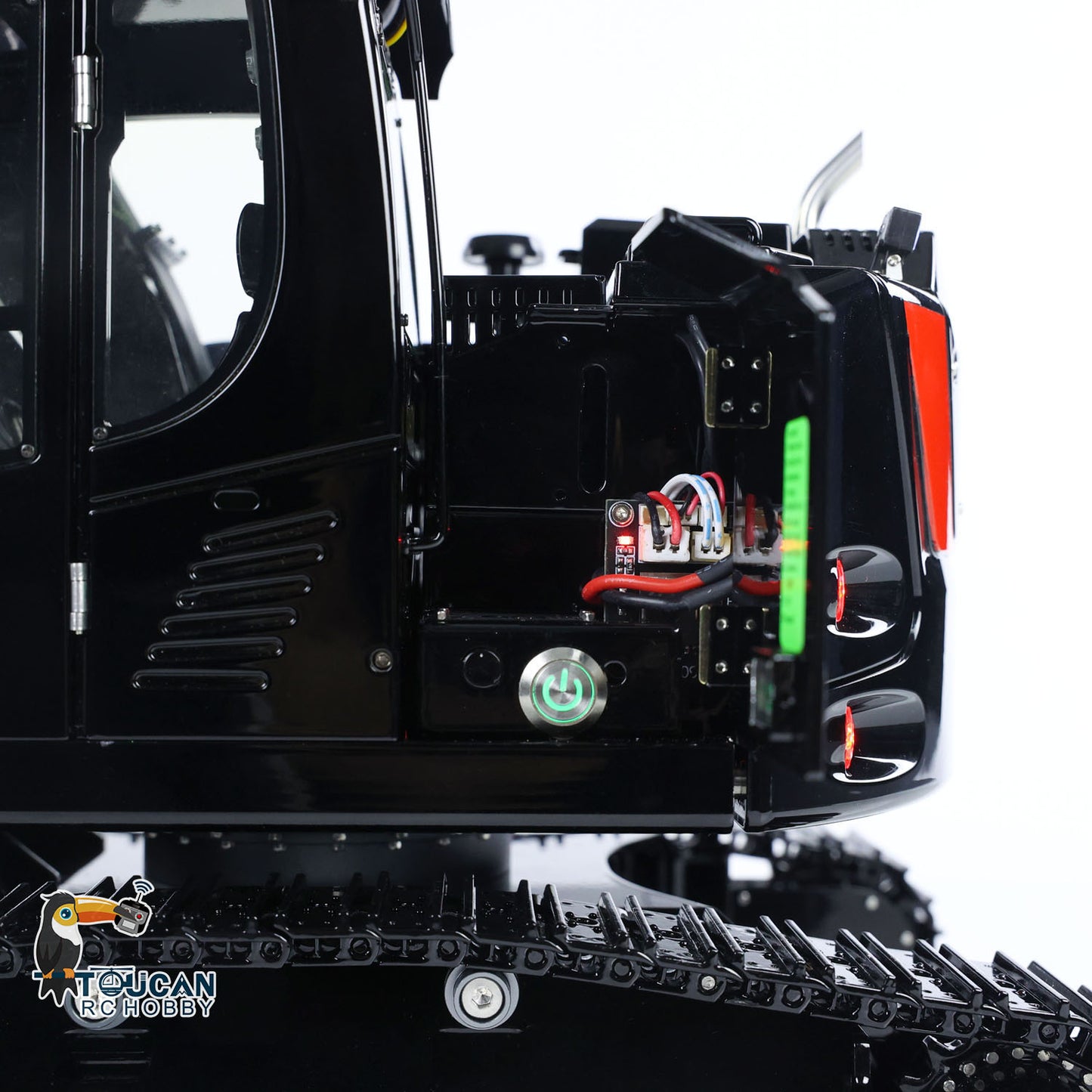 CUT LR914 RC Hydraulic Excavator Power Switch Control Panel Detail