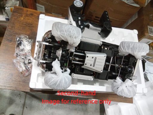 Second Hand US Stock 1:10 Scale RC HG Pickup Truck P410 4*4 Rally Racing Crawler Car Model 2.4Ghz Radio Motor ESC Servo Accessories Bag
