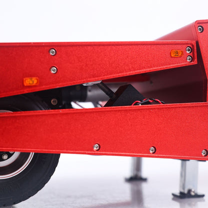 DG 994 1/14 metal RC gooseneck trailer rear ramp detail