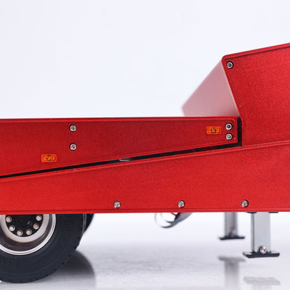 DG 994 1/14 metal RC gooseneck trailer rear ramp mechanism detail