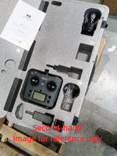 Second Hand US Stock HUINA New Upgrade 580 1/14 Metal Excavator Model Engineering Vehicle Electric Ball Grabber 360 Rotating Shear Claw Sound Lights