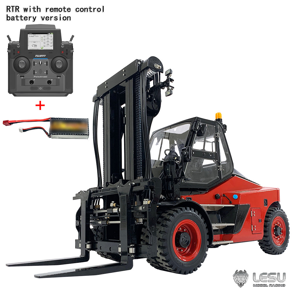 LESU 1/14 Metal RC Hydraulic Forklift for Aoue-LD160S Lind Remote Control Car