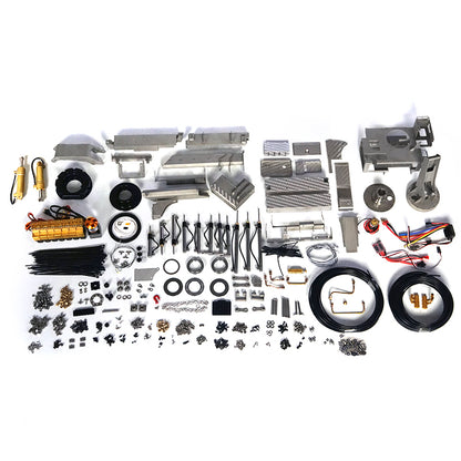 LESU 1/14 RC Hydraulische Lkw Kran Öl Pumpe Dumper