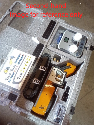Second Hand US Stock 1/18 Kabolite 5901 100S Electric Lifting RC Excavator Flysky Remote Control Digger Engineering Vehicle Electric Ripper Hammer