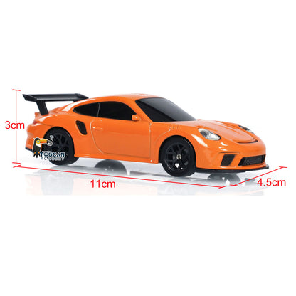 Fast Shipping Remote Control Mini Drift Car 1:43 Race Car Toy Radio Lights Traffic Safety Cone