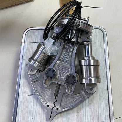 Metal Hydraulic Shear with 270¡ã Rotation for 1/12 RC Hydraulic Digger C395 Remote Control Construction Vehicles Excavator