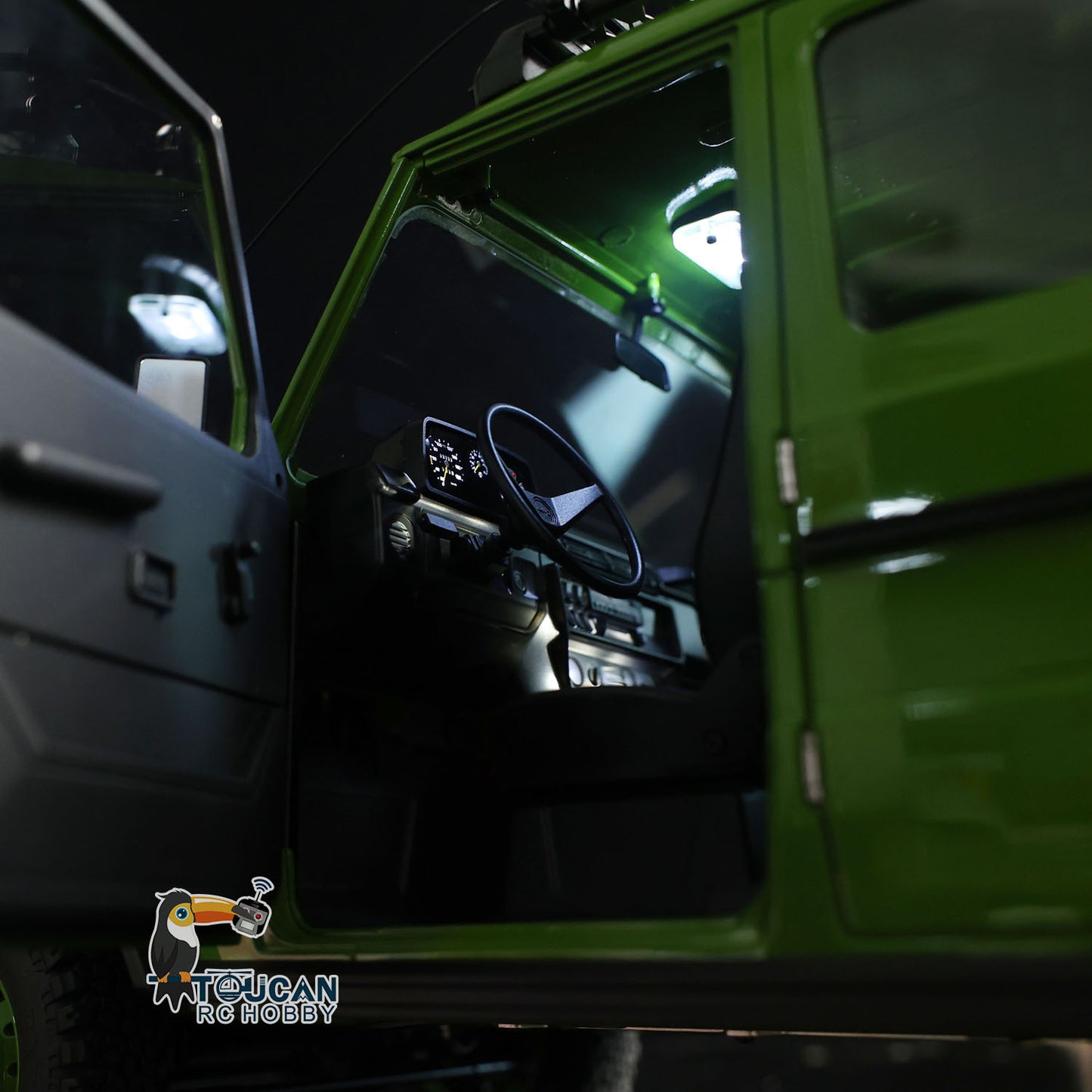 CAPO W460 4X4 1/8 RC Off Road Car 2Speed RTR Crawler Axle Diff Lock Sound Light Winch AXE PLUS R3 ESC 540L KRAKEN 1400KV Motor