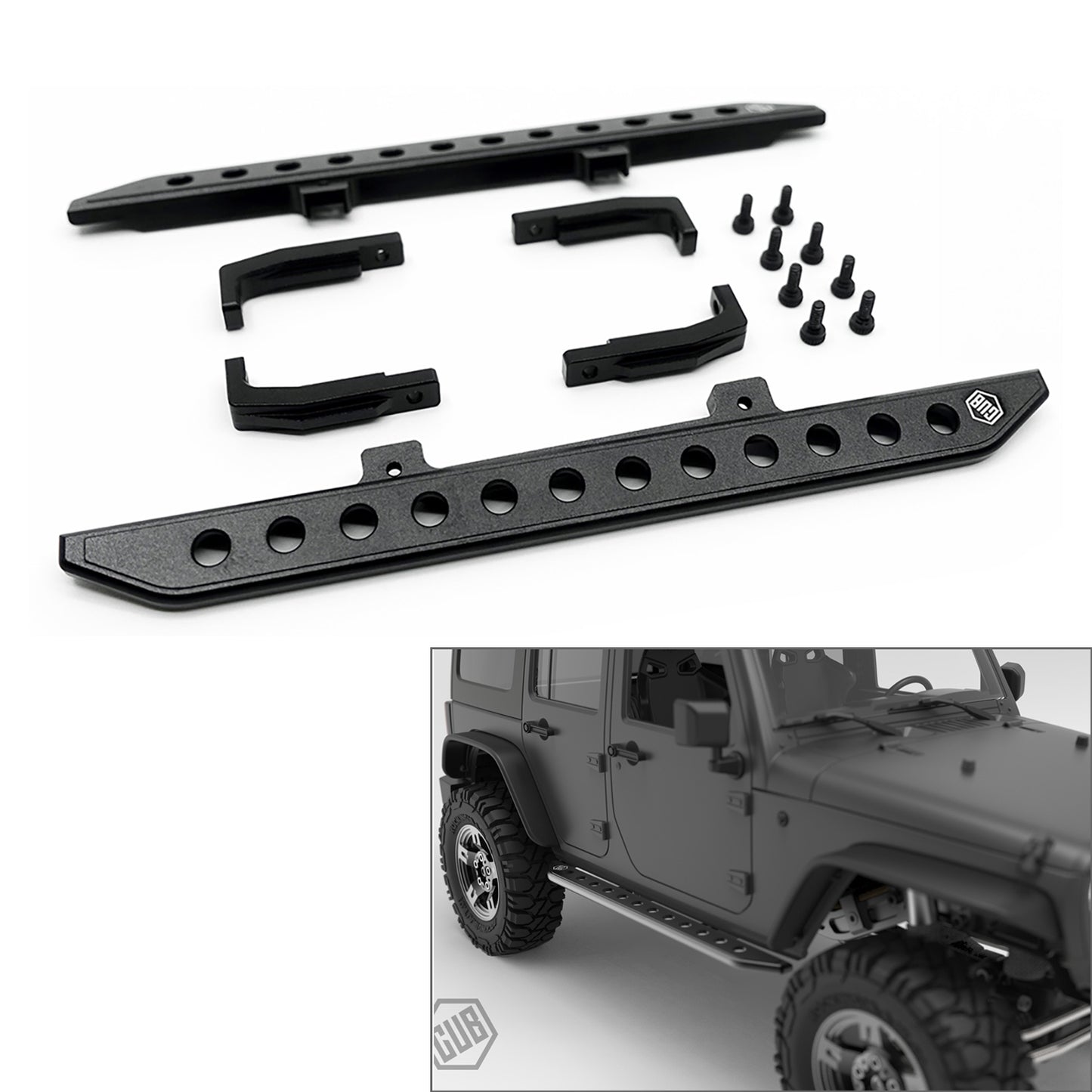 CAPO Metallchassis Raupenauto 1/18 RC Modellbausatz