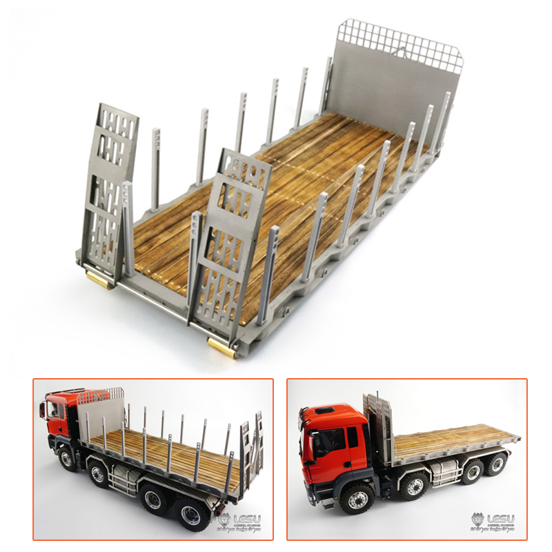 EN STOCK LESU 1/14 8*8 Camion Dumper Hydraulique RC 20160901