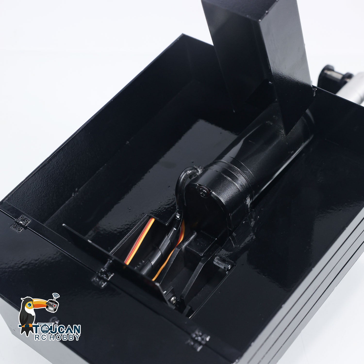HHG-1 RC articulated truck motor detail extendable lowbed mechanism drive system