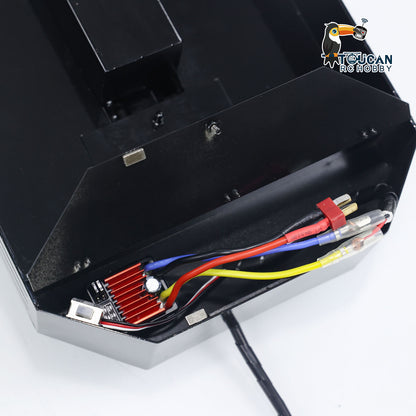 HHG-1 RC semi trailer wiring detail electrical system close up