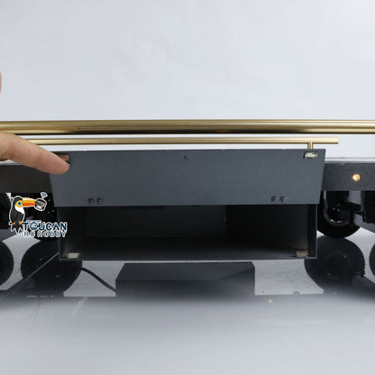 HHG-1 RC trailer metal toolbox detail 5 axle articulated truck storage compartment