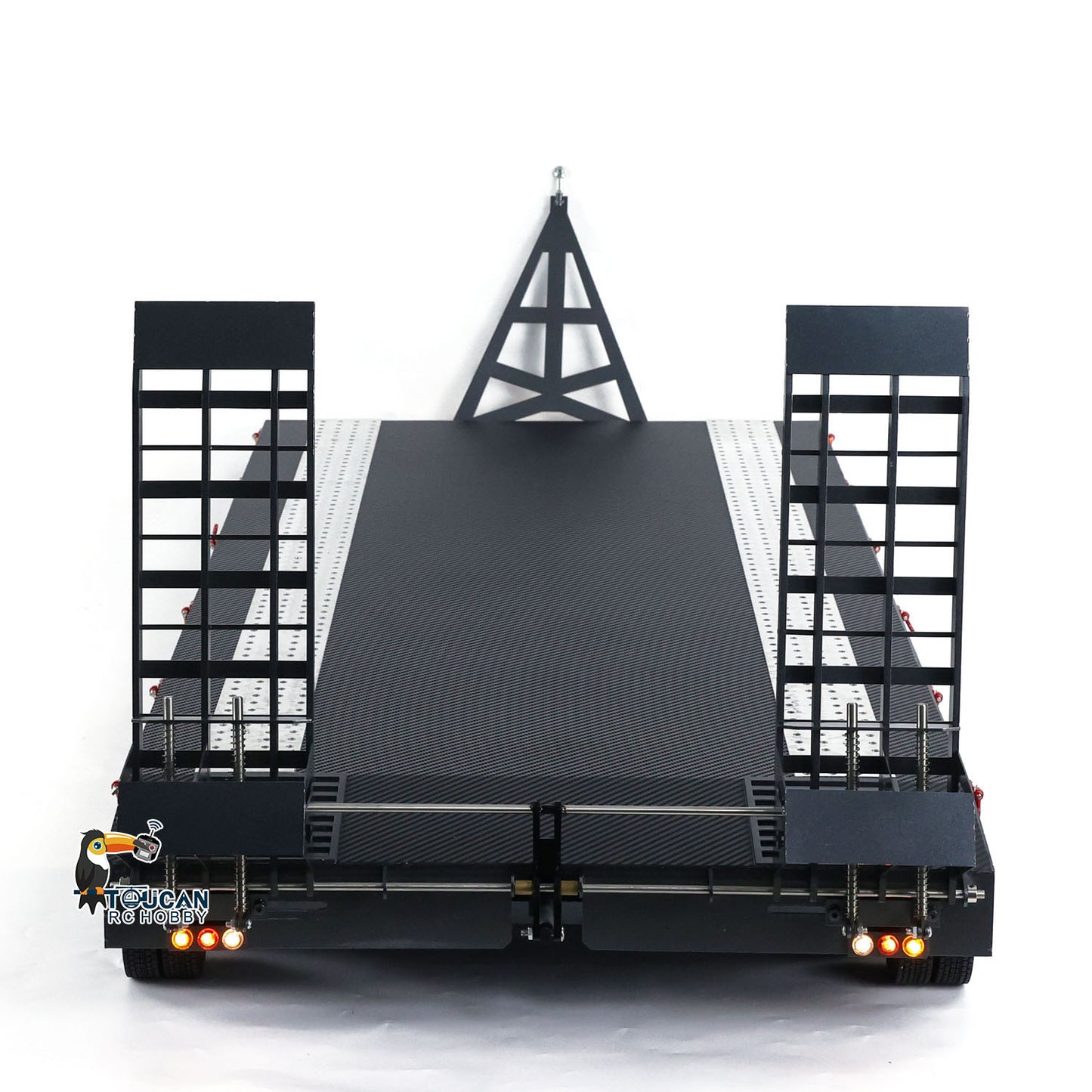 HHG metal 6 axle RC trailer rear view articulated truck coupling structure