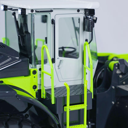 RC loader cabin windshield detail JDM-198 ZW370 1:14 scale metal construction truck operator station clear glass view