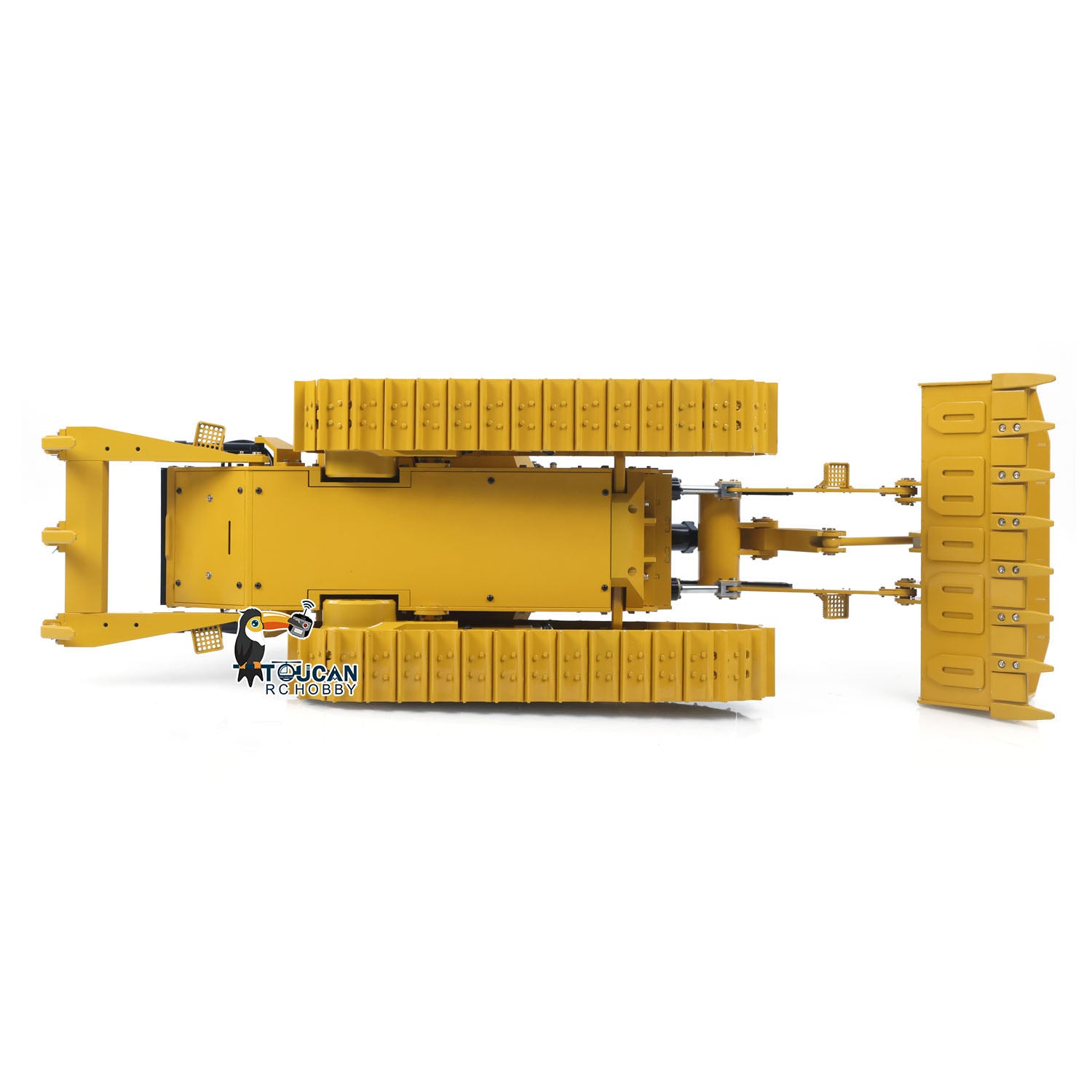 JDM JDM-188 1/14 metal hydraulic RC track loader undercarriage detail