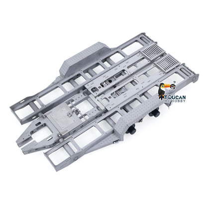 JDM JDM-228 1/14 metal gooseneck RC trailer frame detail