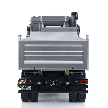 KABO‑5701 1/14 RC 4x4 Dump Truck Gray Full Rear Taillight View,Simulated Rear Bumper And Tail Lamp Assembly